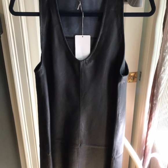 Zadig and Voltaire Leather dress - Picture 2 of 8